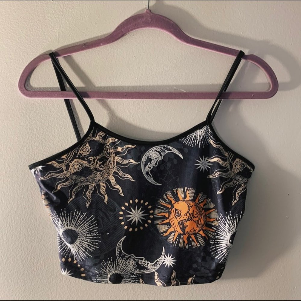 Sun and Moon Crop Top